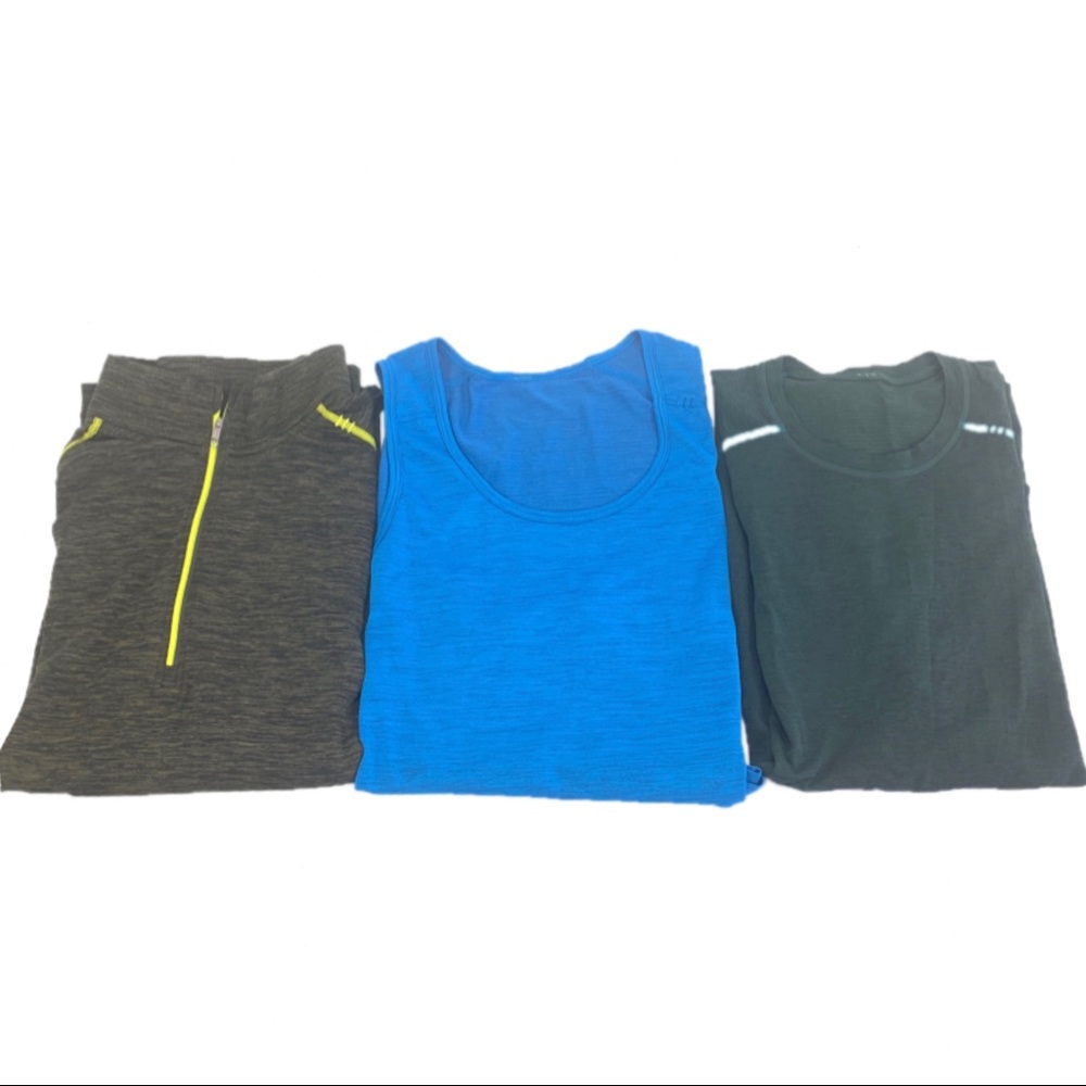 Lululemon Mens Shirt Lot Of 3 Size L
